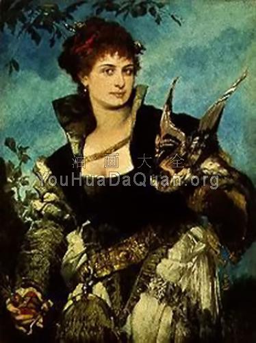 die falknerin - 汉斯·马卡特